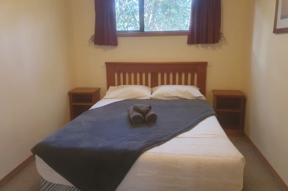 Standard 2-Bedroom Unit downstairs bedroom