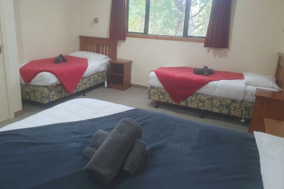 Standard 2-Bedroom Unit upstairs bedroom